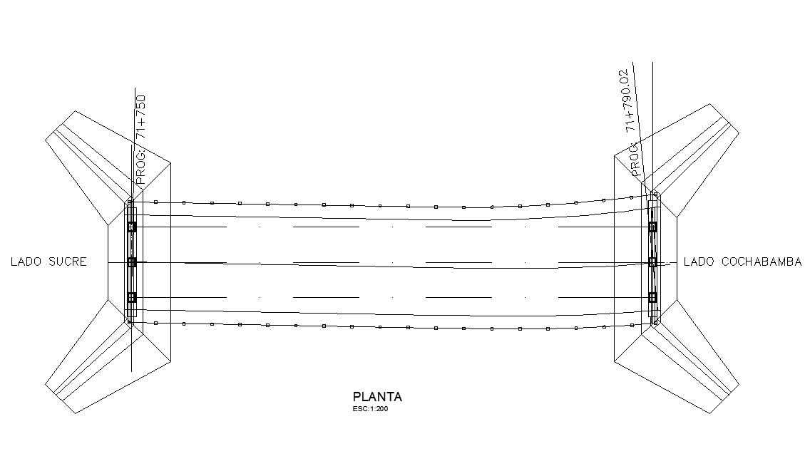 Plan of the structure has been given in this Autocad drawing file.Download the Autocad model.