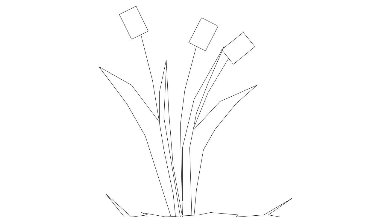 Plant Branch Free CAD Blocks