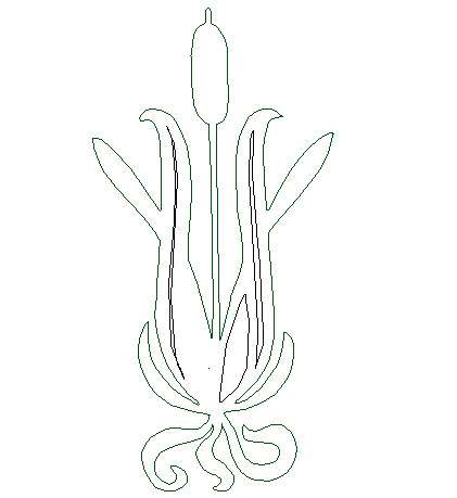Plant design block details dwg file