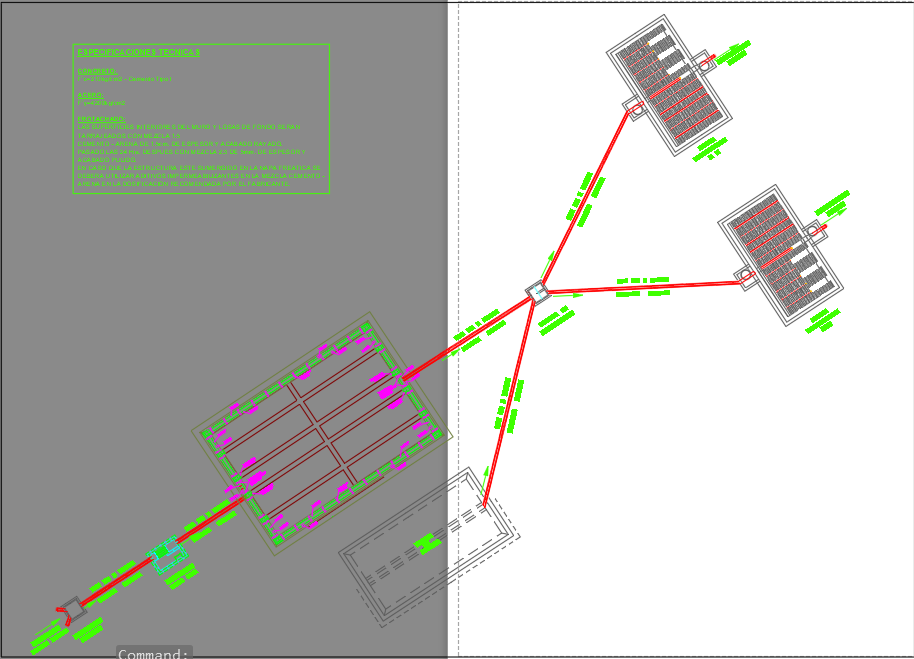 Rural Plant Processing facilities drawing free dwg file
