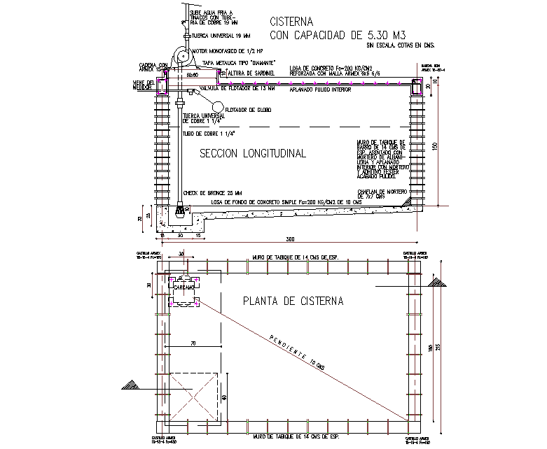 Planted by the tanker detail dwg file