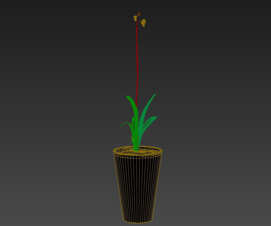 Planter Pot 3d model Max File Free Download 