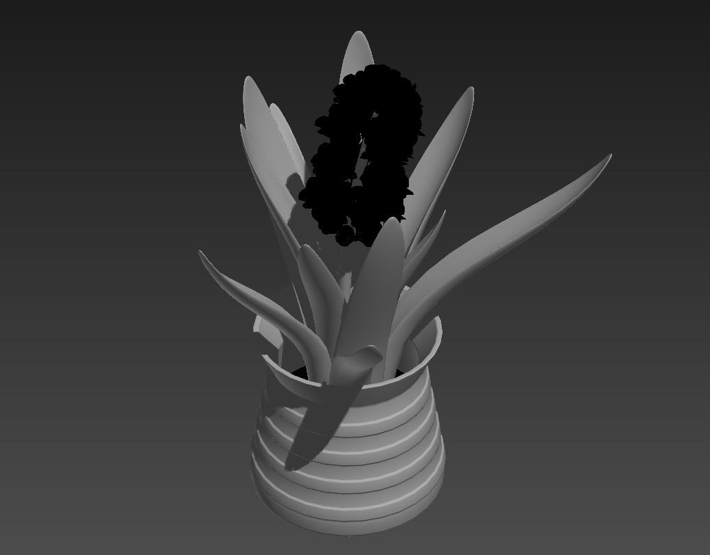 Planter Pot Design 3d model Max File 