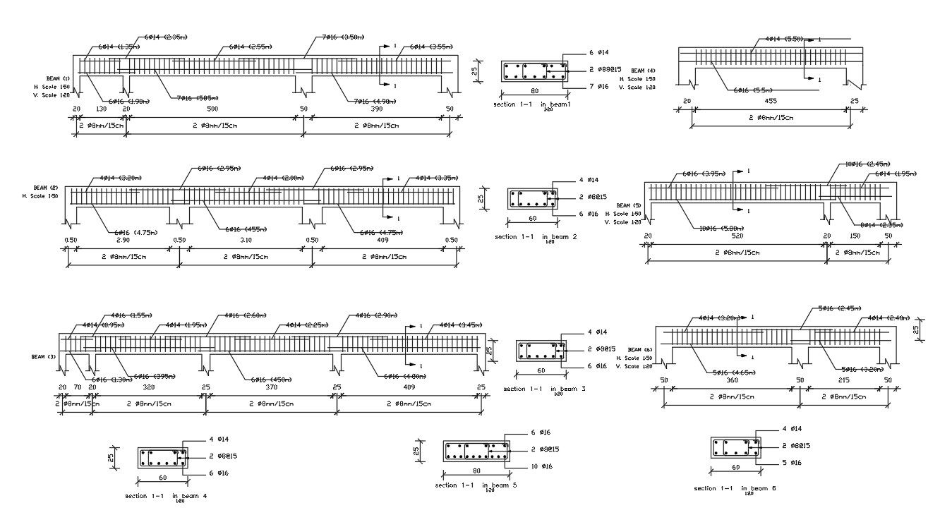Plinth Beam And Column Structure Junction Drawing