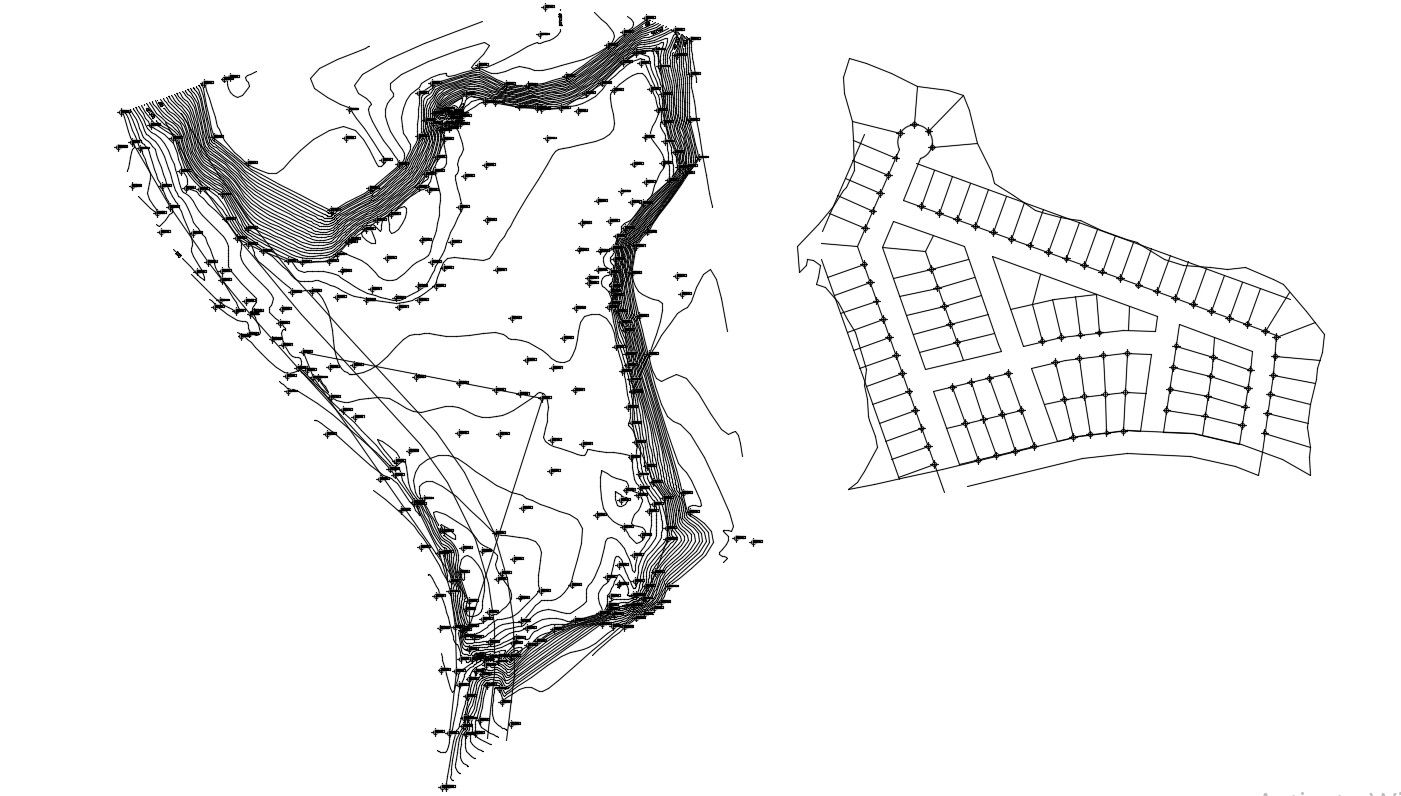 Plot Layout Design With Plotting AutoCAD file free