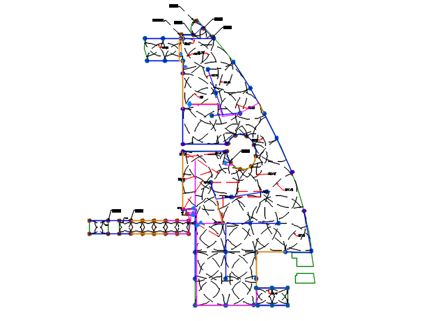 Plot area detail dwg file