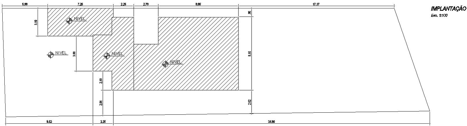 Plot area marking with detailing