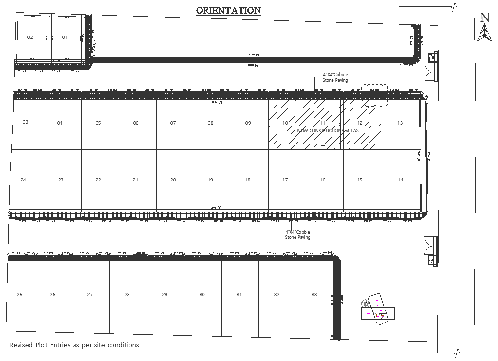 Plot division orientation DWG AutoCAD file