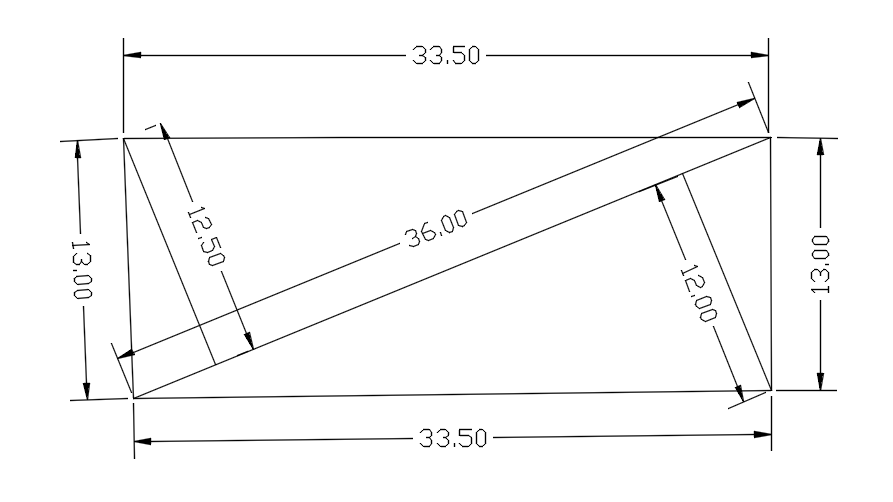 Plot marking in detail AutoCAD drawing, dwg file, CAD file