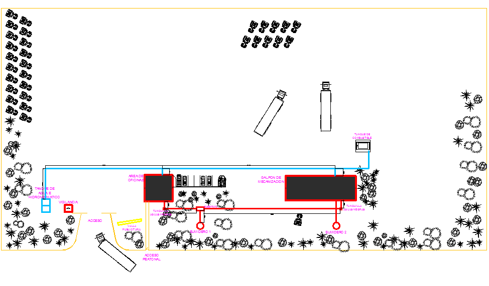 Plumbing plan detail dwg file