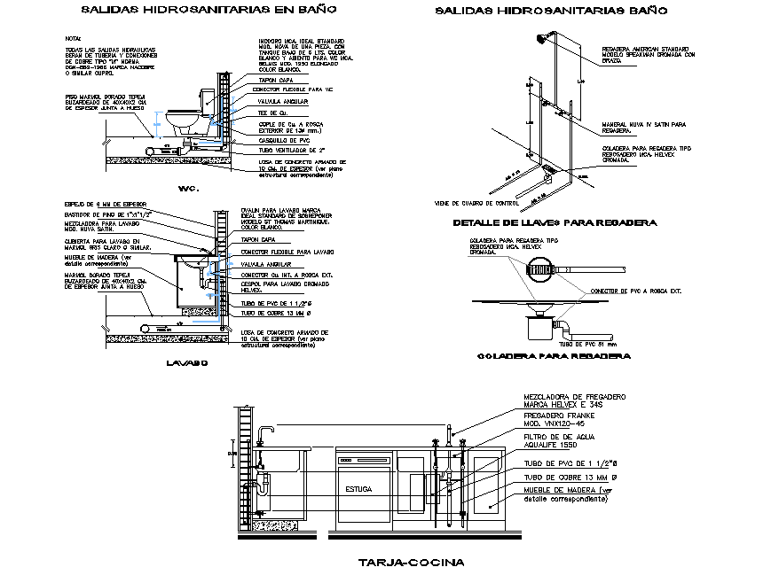 Plumbing sanitary Toilet section plan autocad file