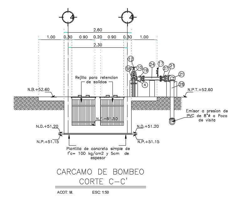Plumbing Housing AutoCAD Drawing Download DWG File