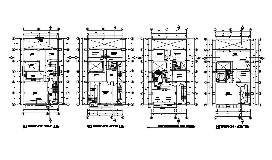 Plumbing Layout Of 10x15 House Plan DWG File