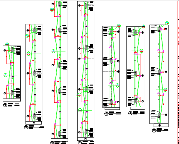 Podium facade layer details