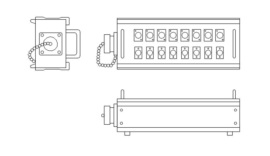 Podium Speech Stand speaker design in detail AutoCAD drawing, dwg file, CAD file