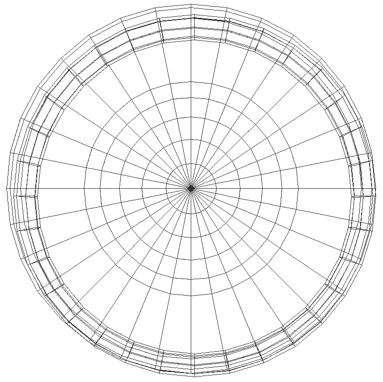 Polar graph paper cad block design DWG AutoCAD drawing