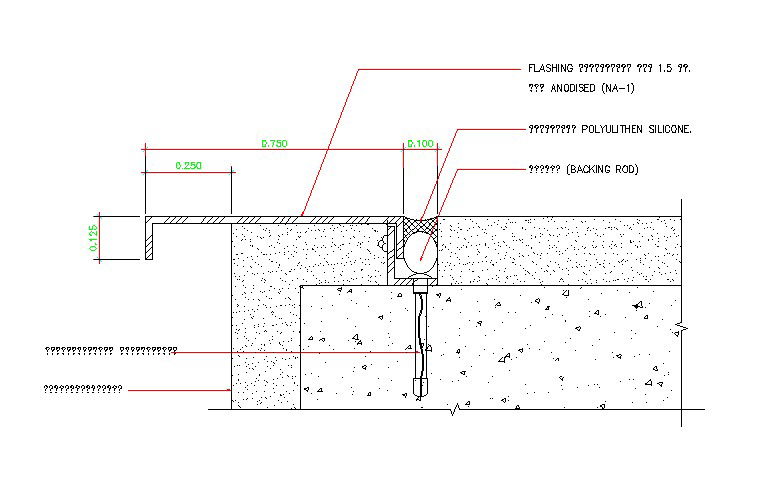 Polylithen silicone pipe connection section details are given in this AutoCAD 2D DWG file. Download the AutoCAD 2D DWG file. 