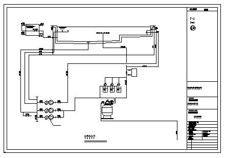 Pool system diagram design drawing