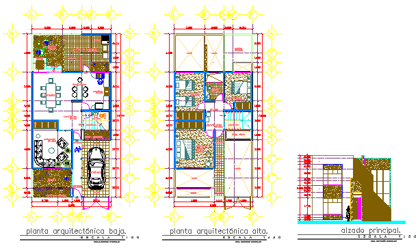Popular house design drawing