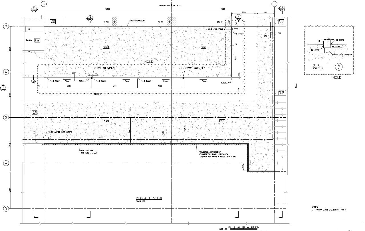 Power House Assembly Bay Concrete Outline Design PDF File