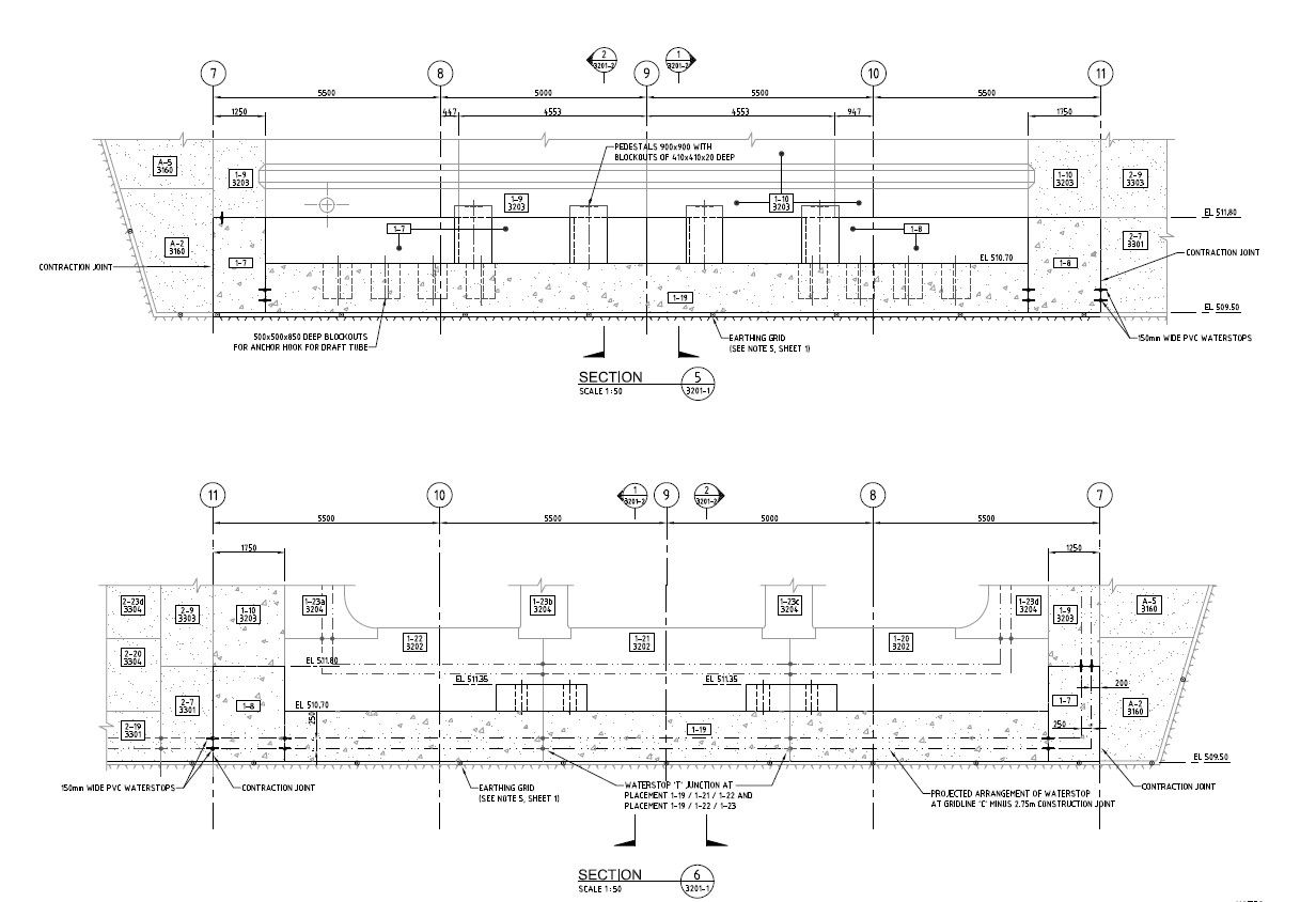 Power House Column Structure Design PDF File Download