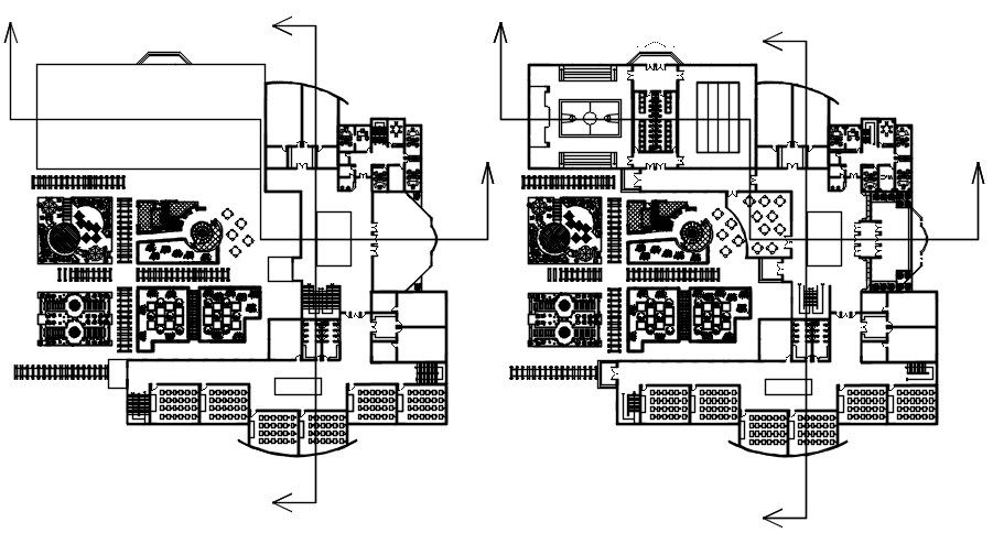 Primary School Project Layout Plan CAD Drawing Download DWG File