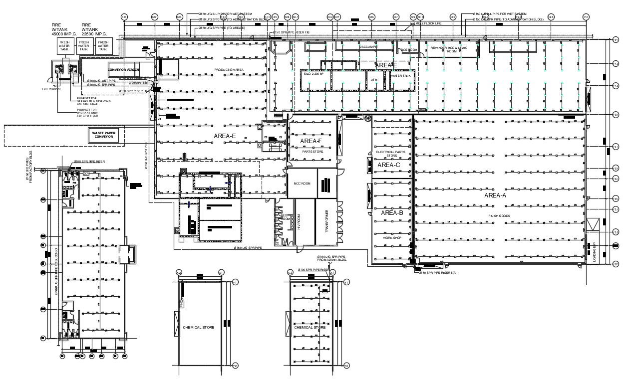 Production Area Layout Plan 