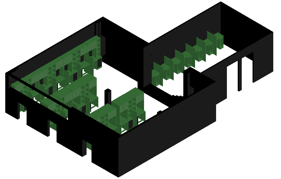 Project design of college in 3d