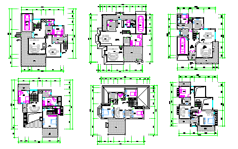 Proposed Independent villa design drawing