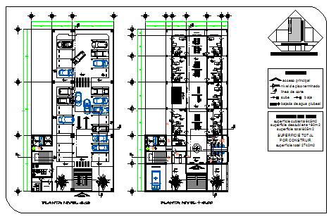 Proposed Layout plan design drawing of Clinic design drawing
