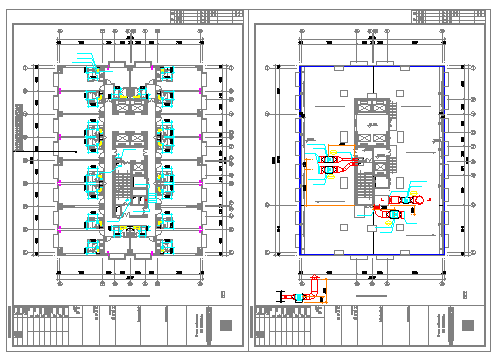 Proposed Layout plan design drawing of Corporate building drawing