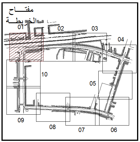 Proposed irrigation layout line bubble details dwg file