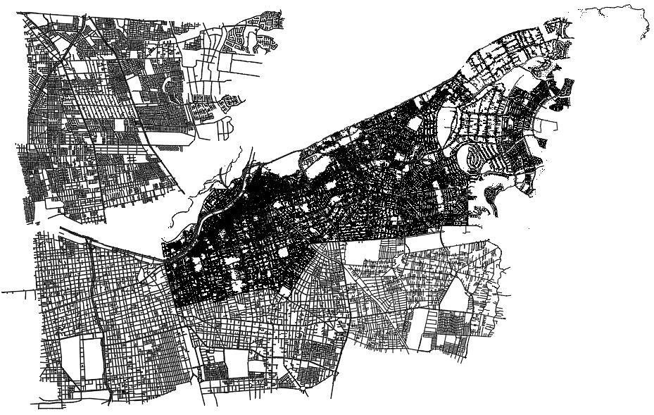 Quadrants Urban Town Plan Drawing Free Download DWG File