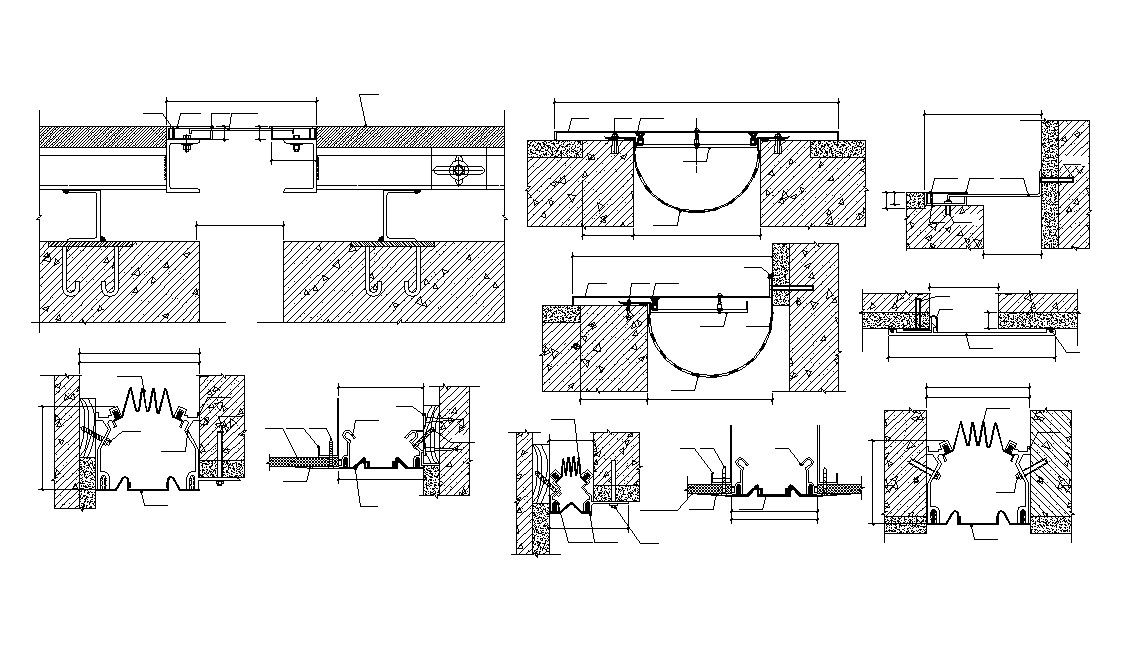 RCC Building Construction Plan with C Channel and Concrete Details