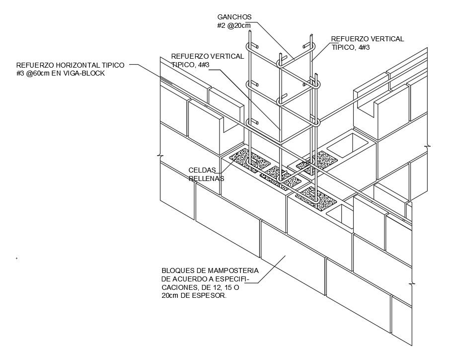 RCC Column Bar Section CAD Drawing Download Free DWG File