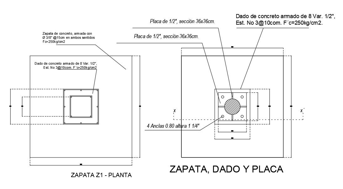 RCC Dice Plate Drawing Free Download Now|Cadbull