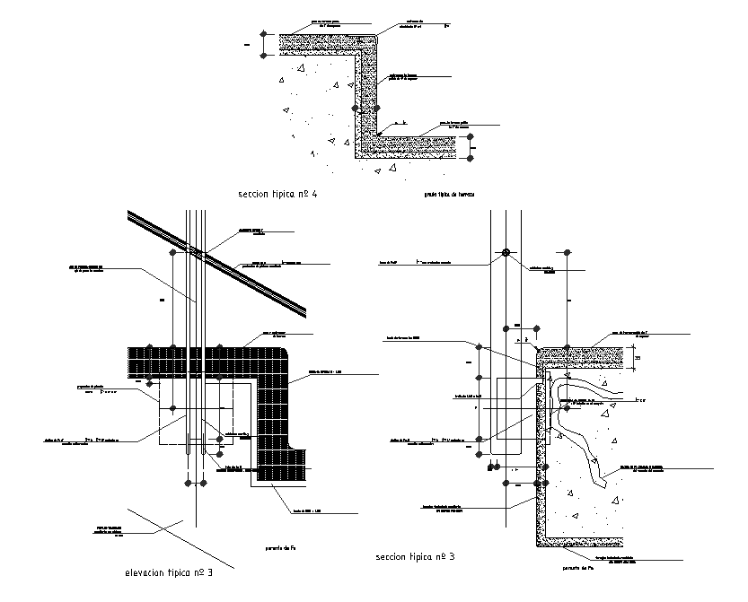 Railing Wall Welding And Fixing Drawing Download DWG File