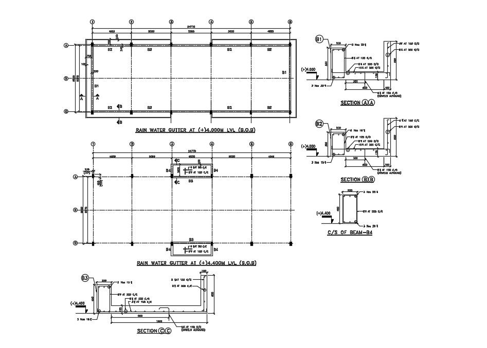 Rainwater detail drawing . Download cad dwg file | CADBULL