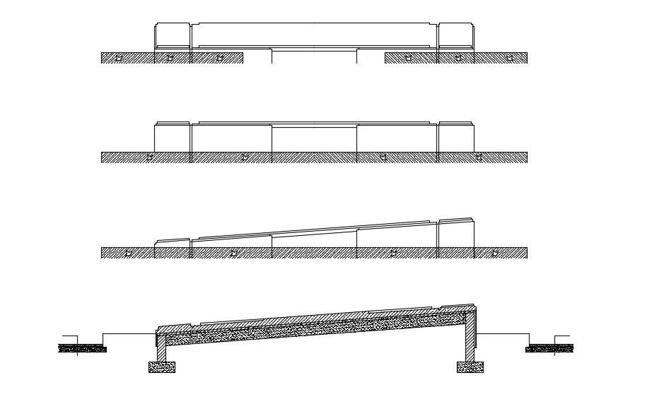 Ramp Design AutoCAD drawing Free Download