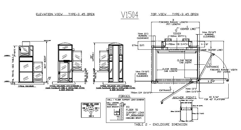 Ramp walk, landscaping structure and pillar installation details dwg file