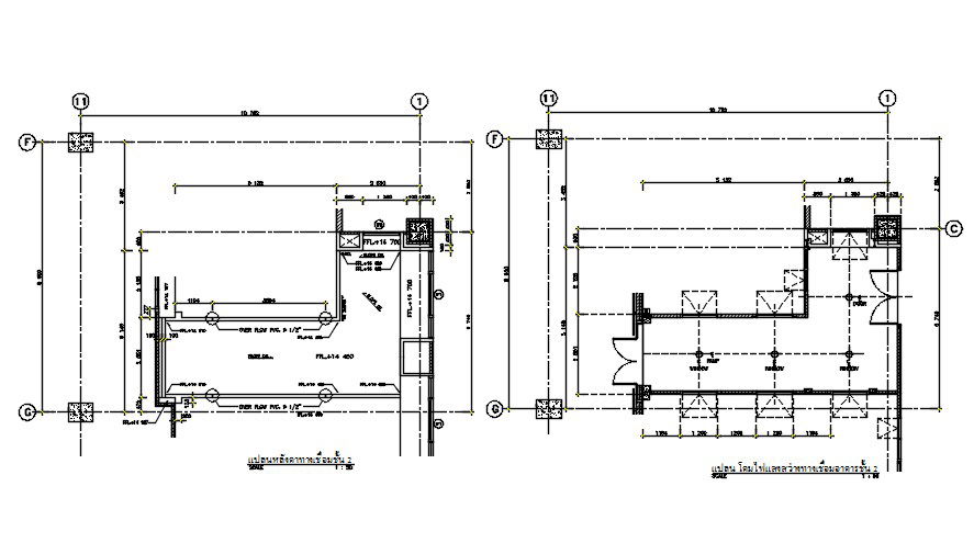 Ramp section details are provided in this 2D CAD DWG drawing.