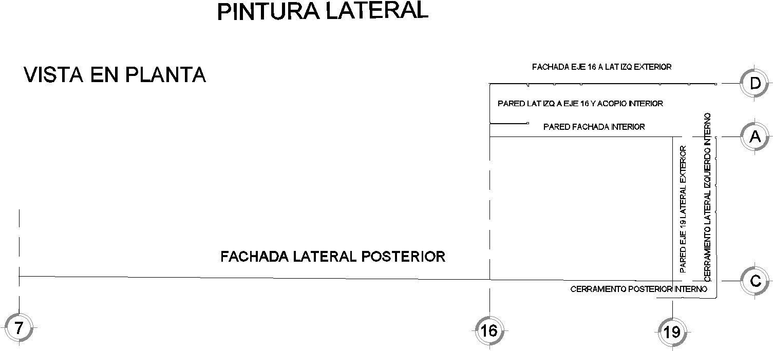 Rear side Facade details AutoCAD file , cad drawing , dwg format