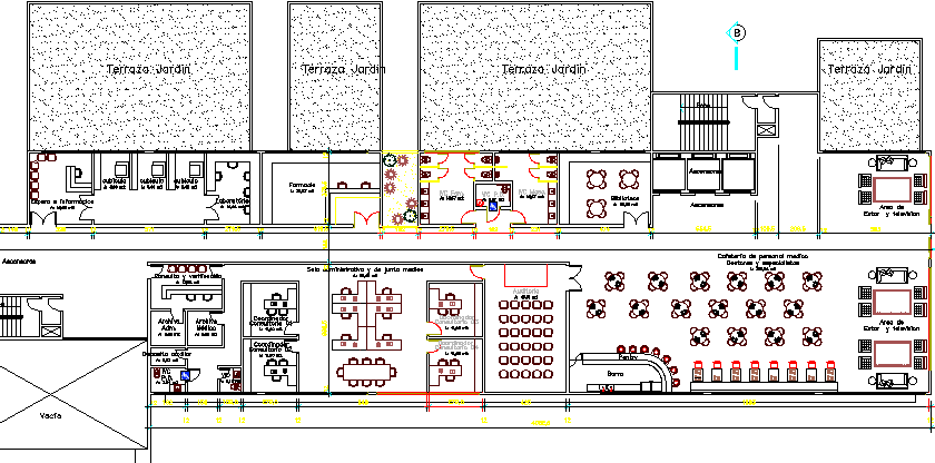Recovery Rehabilitation Center Structure Details dwg file