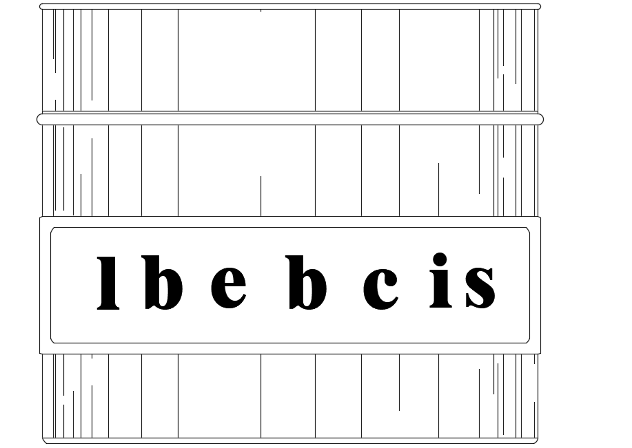 Rectangle shape can design with front side with block dwg file