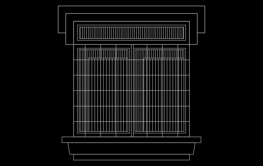 Rectangular shape window design