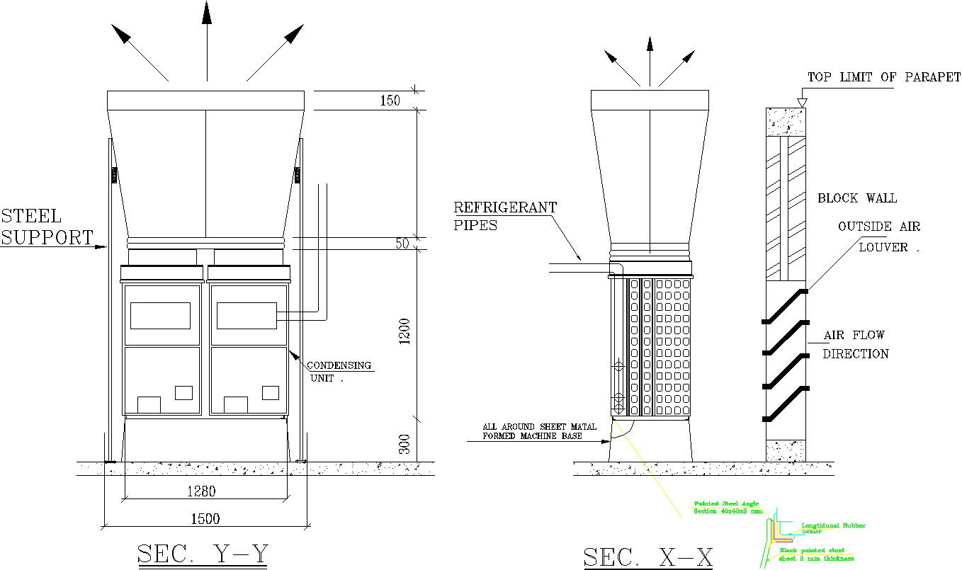 Refrigerator component details