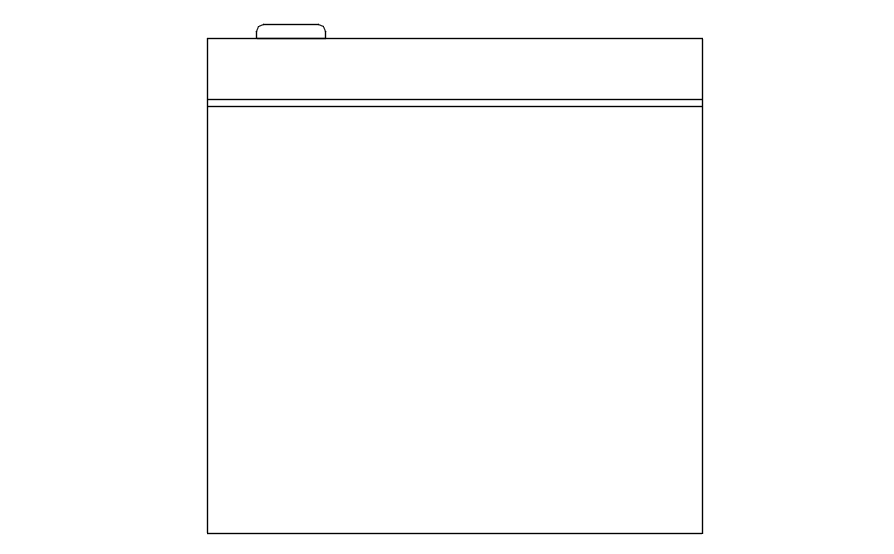 Refrigerator design in detail AutoCAD drawing, CAD file, dwg file