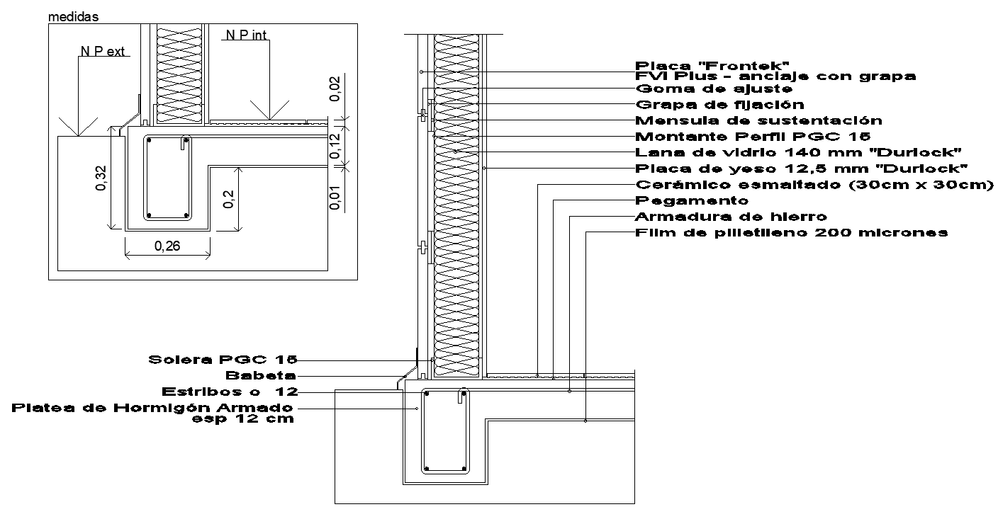 Reinforced Concrete Column CAD Drawing Download DWG File