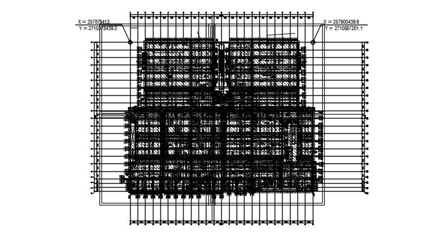 Reinforcement Slab section details of the building are given in this AutoCAD DWG drawing,Download the free AutoCAD 2D DWG file.