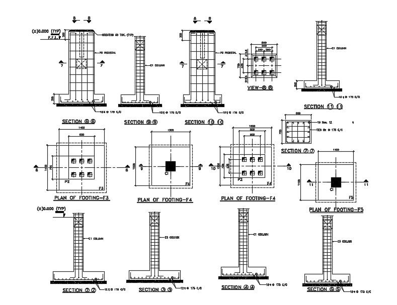 Reinforcement detail. Download autocad drawing file | CADBULL